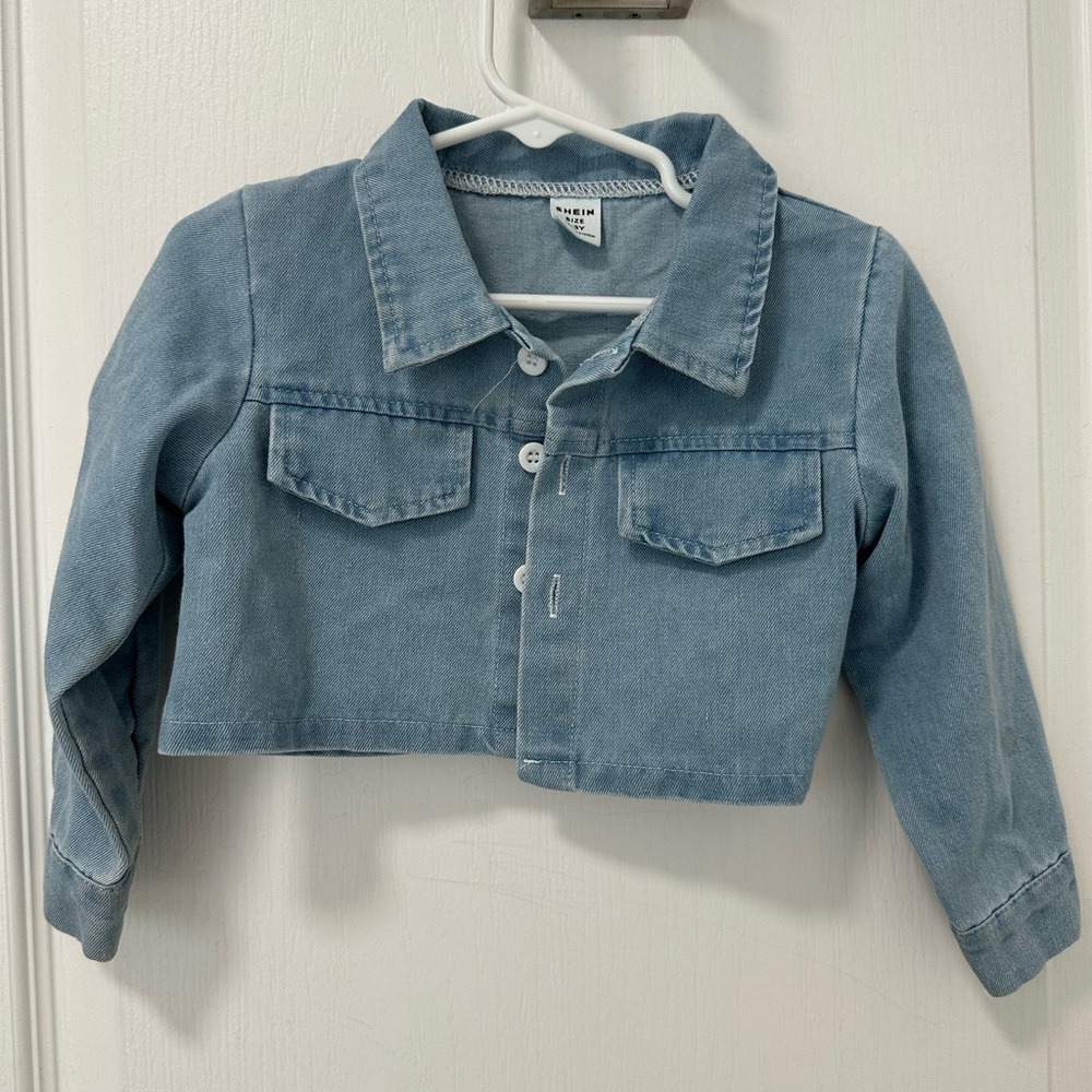 Kids Light Blue Denim Jacket size 2-3T